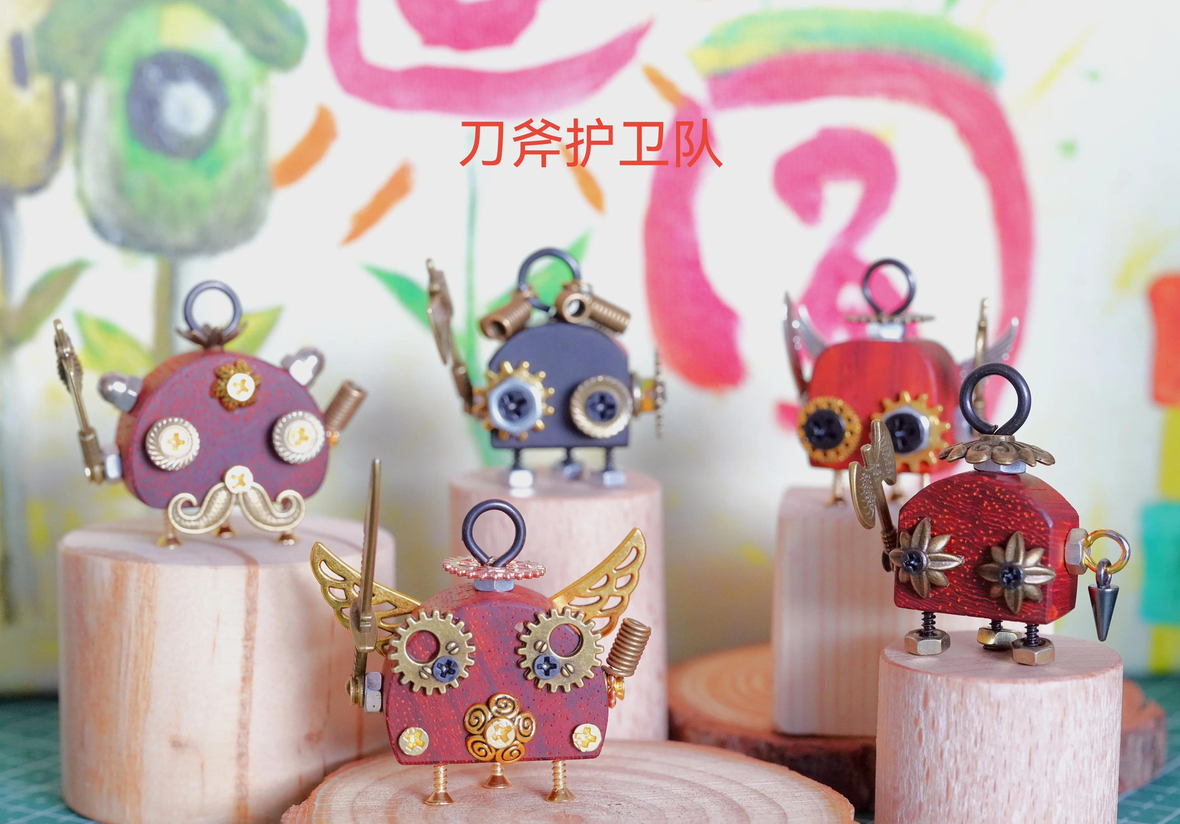 

Knife And Axe Guards DIY Handmade, Bag Pendants, Keychains, Handmade Accessories For Parent-child Couples