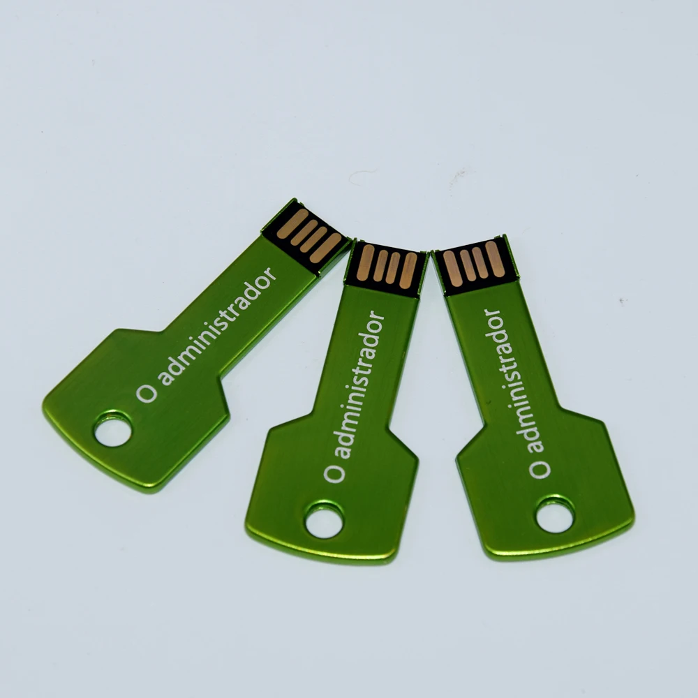 Clé USB en métal avec logo gratuit, clé USB, 128 Go, 64 Go, 32 Go, 8 Go, 4 Go, clé USB, 128 Mo, 512 Mo, 50 pièces par lot, 2.0