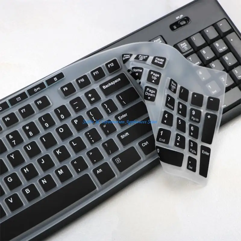  Silicone Keyboard Guard Skin Film For K200 K260 K270 K275 Keyboard Full Protections Against Dust and Spills