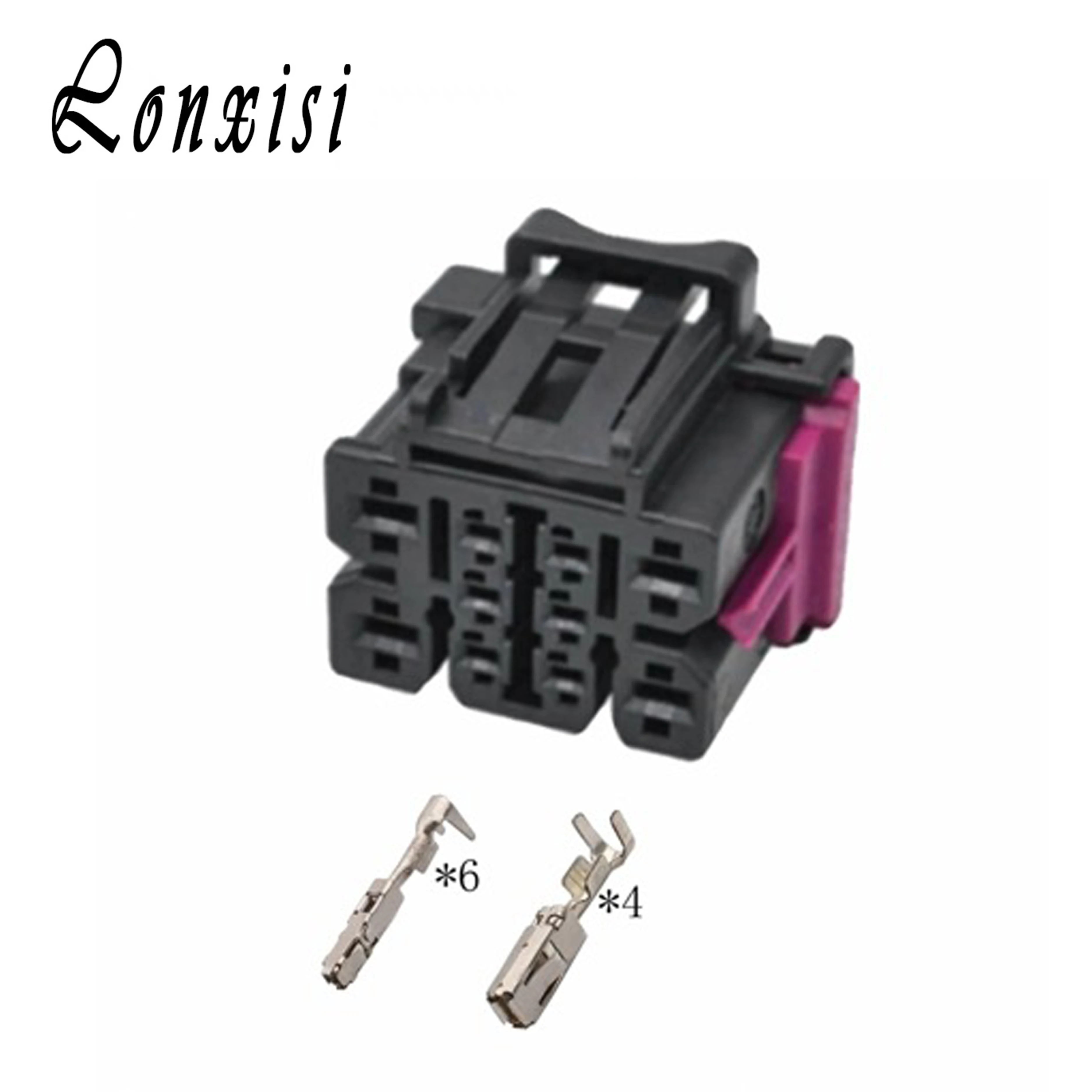 10 Pin 4F0937743B 4F0937733B Car Electric Seat Heating Switch Plug Power Tailgate Connector 4F0937733 4F0937743 For VW Audi