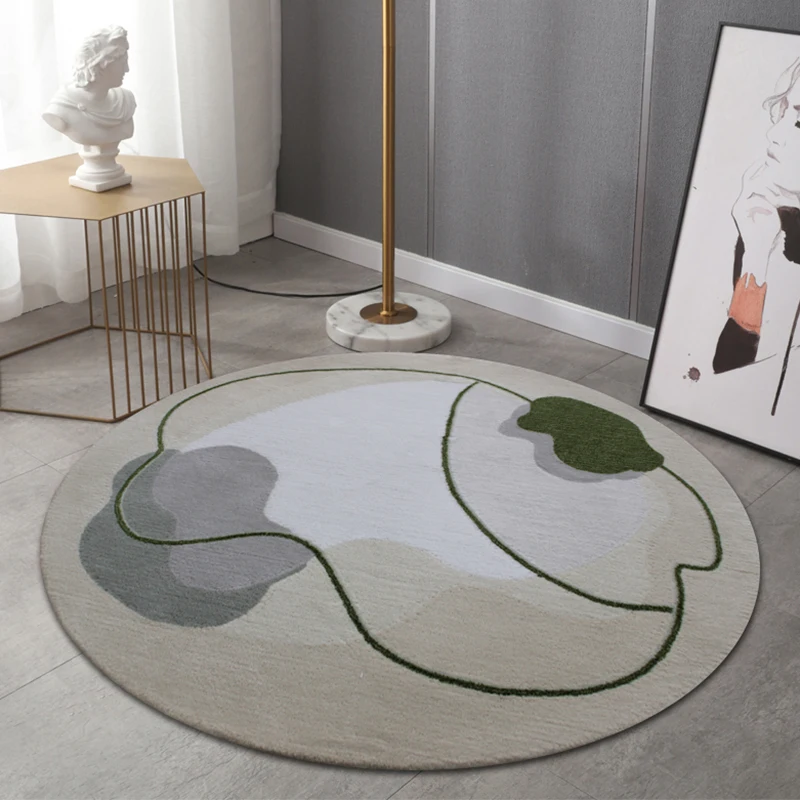 Round  Rug – Soft, Plush & Custom-Designed for Stylish Bedroom Décor
