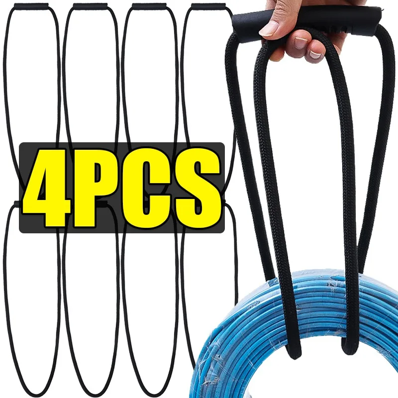 

Многоразовые проволочные стяжки, рулон ленты с крючками и петлями, универсальный ремень для автоматического управления электрическими шлангами, система хранения в гараже