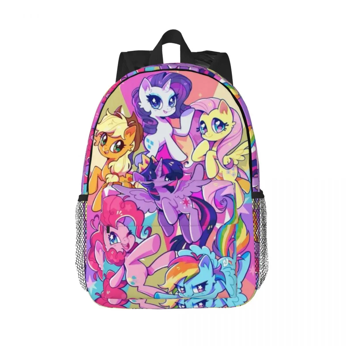 

My Little Pony Printed Lightweight Casual Schoolbag For School, Outdoor, Shopping, Office 15inch