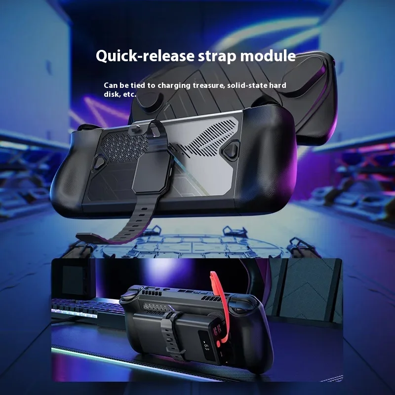 Jsaux Modcase For Rog Ally X Protective Case Skin Custom Cases Detachable Front Shell Cover For Asus Rog Ally X Accessories Gift