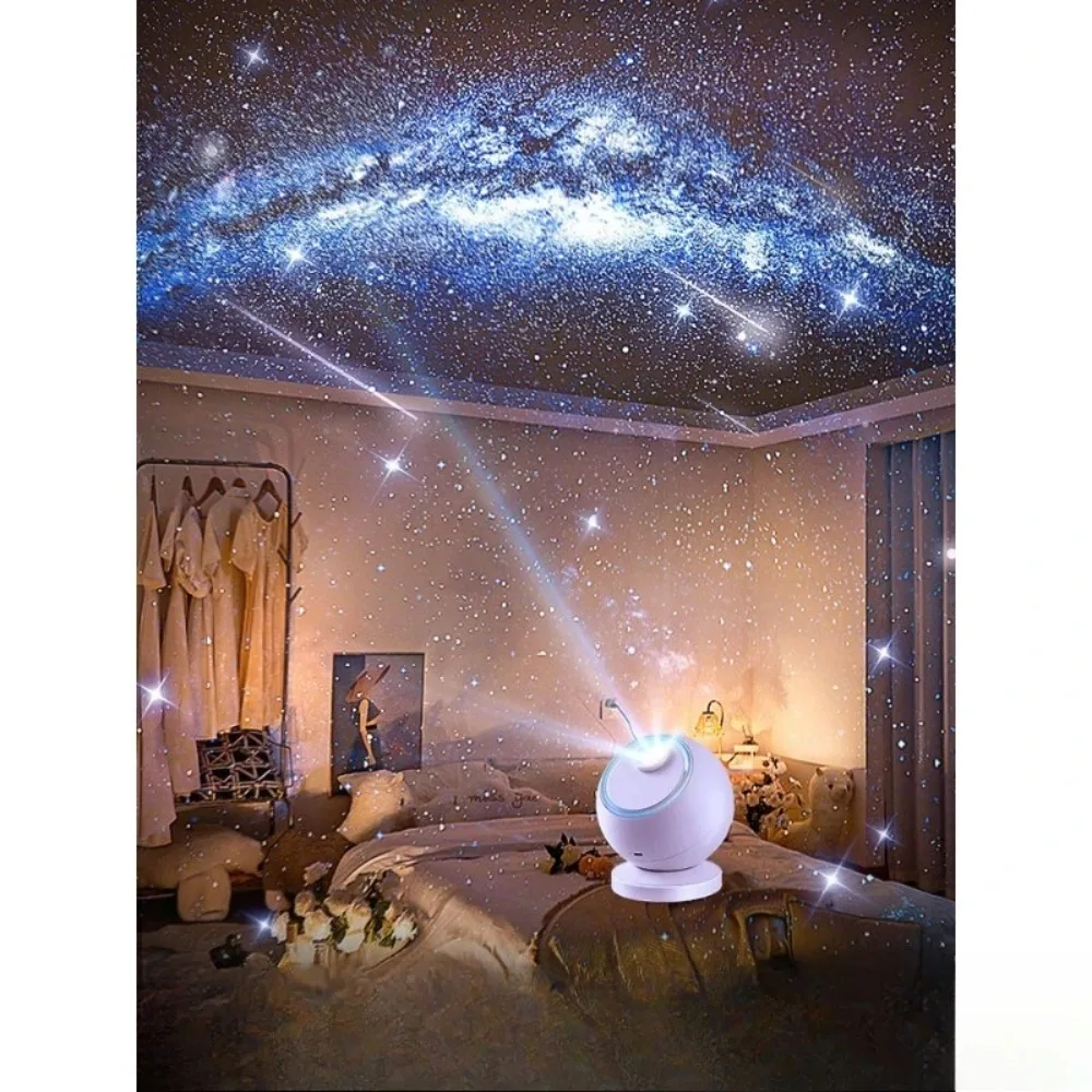 Starry sky projector ambient light, bedroom baby's breath, romantic night light gift