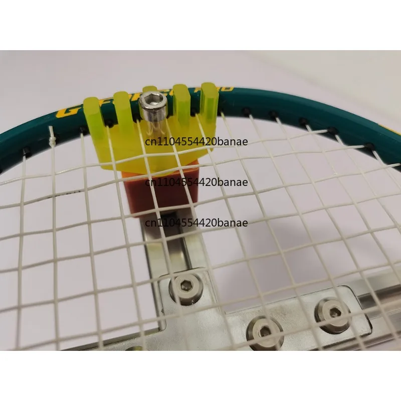 Household type, flat pull type, badminton racket, threading machine/wire pulling machine