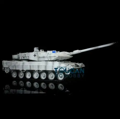 1/16 2.4G HENG LONG 7.0 Plastic Leopard2A6 Military RC Tank Barrel Recoil 3889 Remote Control Car TH17620-SMT4