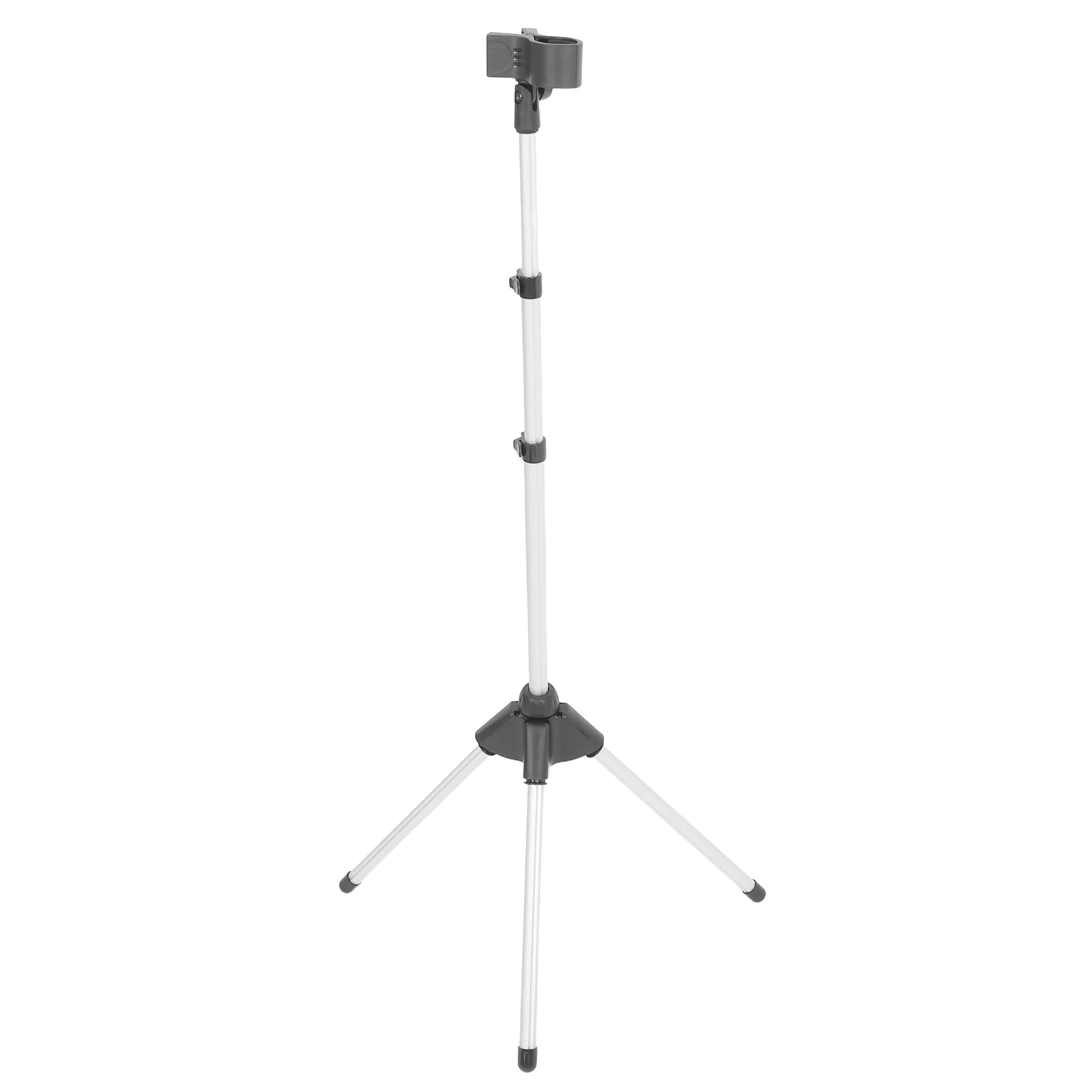 

Hair Dryer Holder Floor Stand Clip Adjustable Bathroom Vanity Folding Grooming Lazy Hairdryer