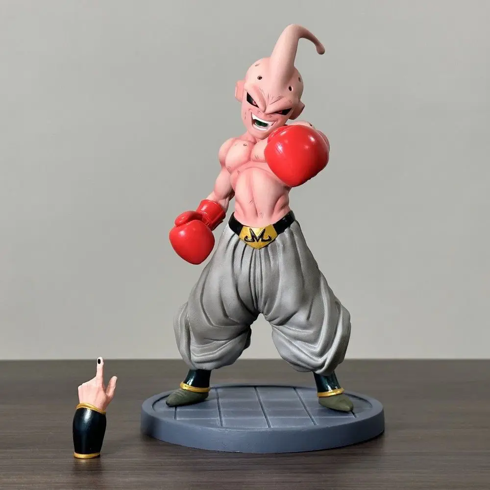 20cm Anime Dragon Ball Z Kid Buu Figure Boxer Majin Buu Figurine PVC GK Action Figures Collection Model Toys for Children Gifts