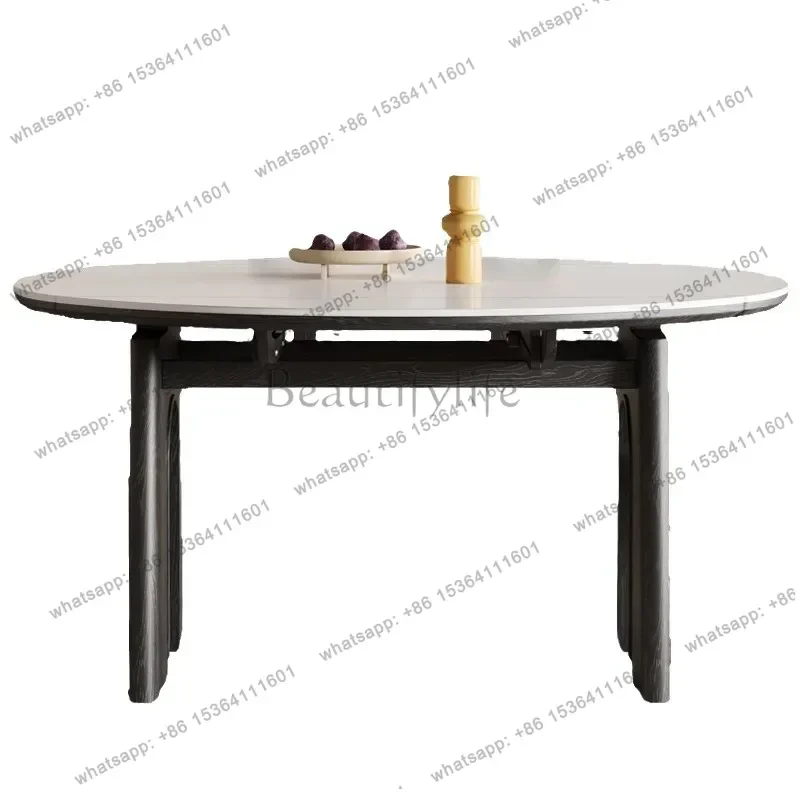 Factory Direct French-style Dining Tables Retractable Small-sized Dining Tables Italian-inspired Home Furniture Tavoli Da Pranzo