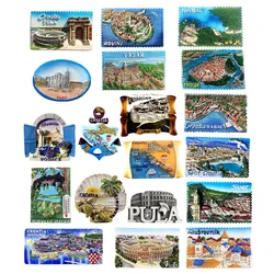 Europe Croatia Fridge Magnet Tourist Souvenirs Refrigerator Magnetic Stickers Travel collection Gift
