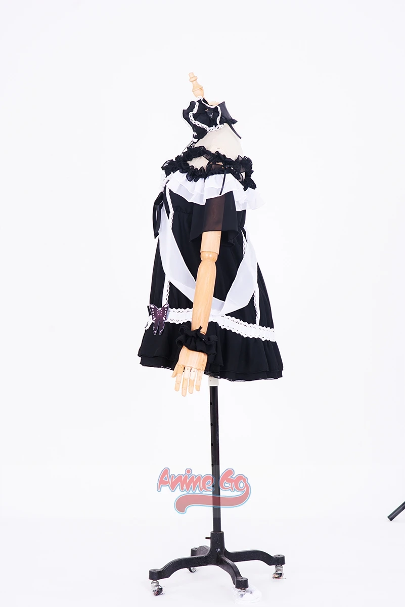 VTuber-vestido de Cosplay de Uruha Rushia para mujer, trajes de Anime de Halloween, C02004