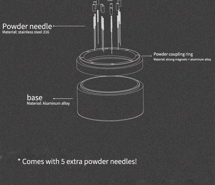 ITOP NCD58 Needle Coffee Distributor & Tamper 58mm/54mm/51mm Needle Design with Space Aluminum & Stainless Steel Coffee Tool