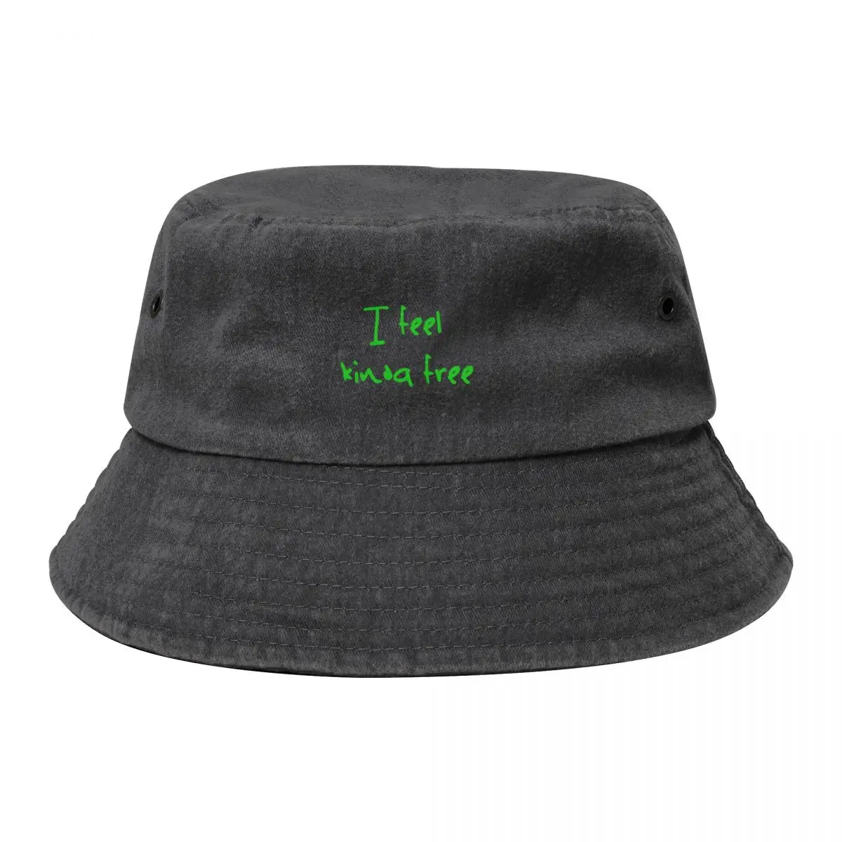 

Ghost Town I Feel Kinda Free Ye design Bucket Hat Military Cap Man Hat Luxury Brand beach hat Men Golf Wear Women's
