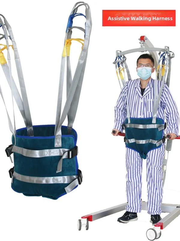 

Реабилитационная помощь Ходьба Harn Disabili Людина Inactive Пацієнт Подвесной пояс Брюки PE Вспомогательное оборудование