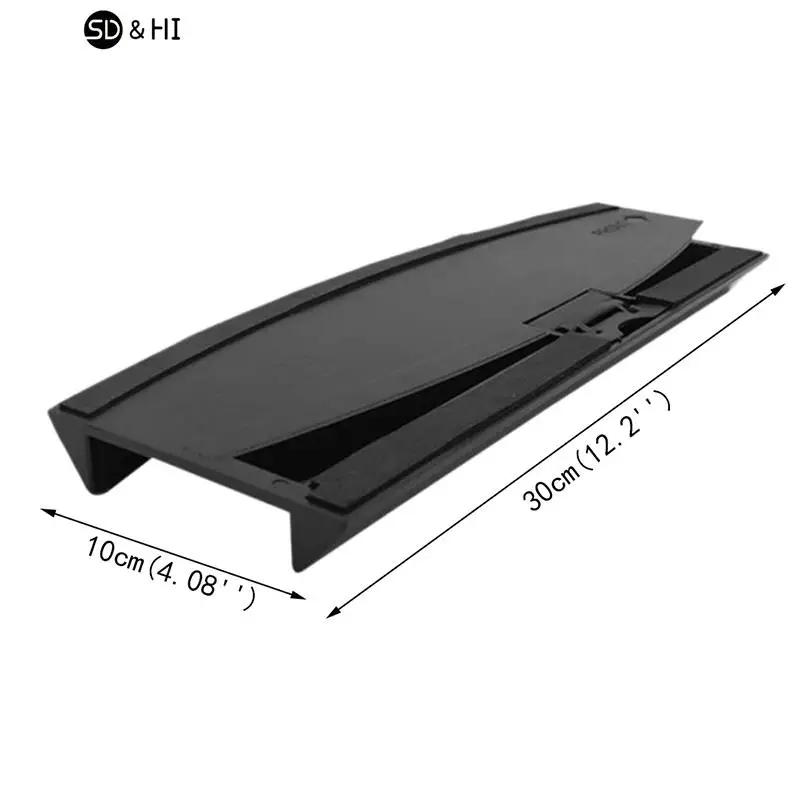 Vertical Stand Holder Hold Dock Plastic bracket Base for PS3 Slim console Black