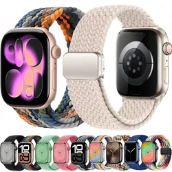 Braided Nylon Strap For Apple watch Band Ultra 3-2 49mm 44mm 45mm 42mm 46mm 40 41mm Bracelet iWatch Series 11 10 9 8 7 6/SE 3 2