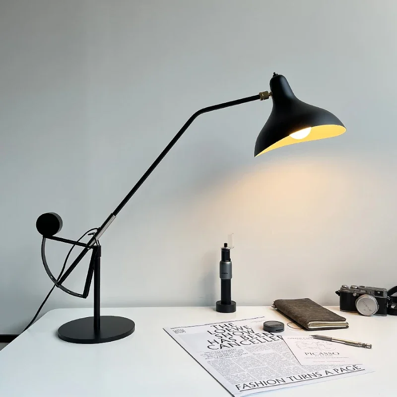 

Long arm reading desk lamp designer office creative industrial style dining room wall lamp floor lamp