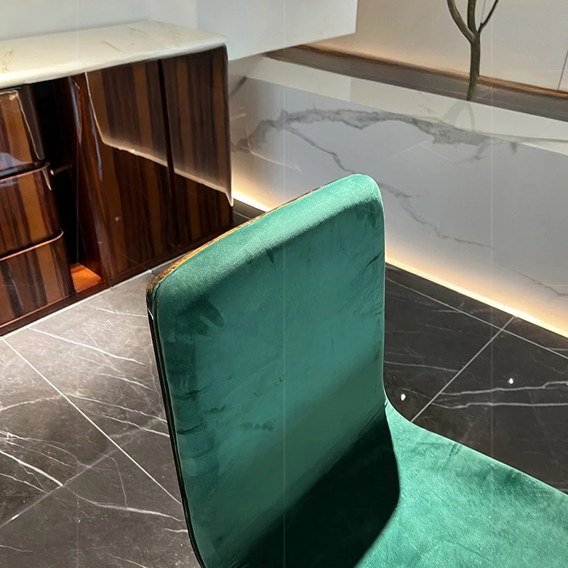 Postmodern light luxury leisure chair, Italian luxury chair, Hong Kong-style dining chair, available colors