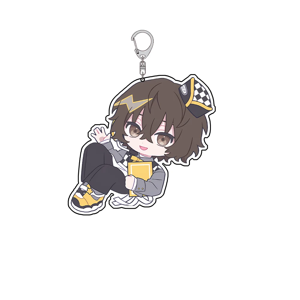 Bungo Stray Dogs 6cm Acrylic Keychain Kyoka Izumi and Atsushi Nakajima Collectible Christmas Present