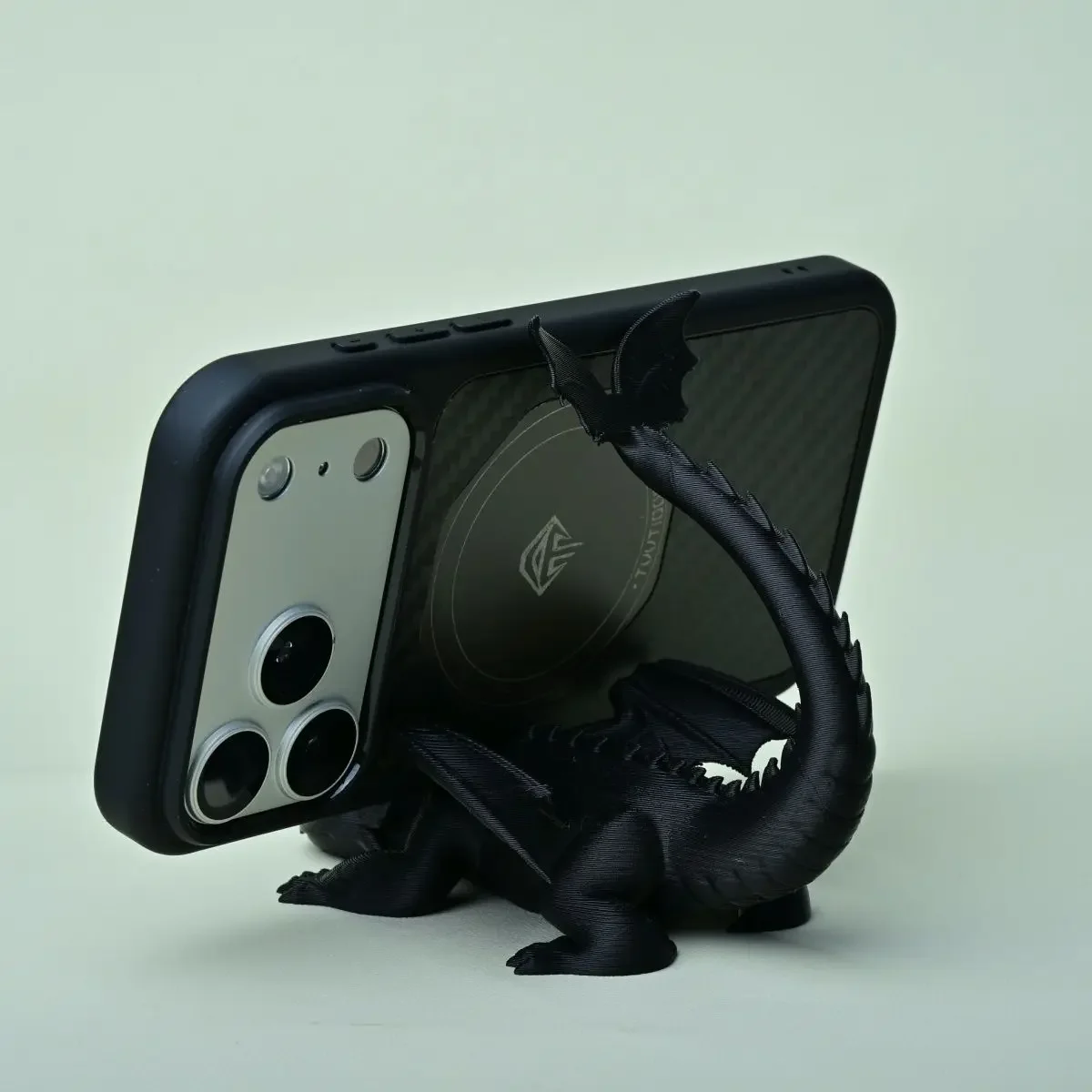 Zahnloser Nachtfluch 3D-gedruckter Telefonständer, kreative Desktop-Figur, Ornament, cooler Sammlerartikel, Telefonhalter, Deko, Spielzeug, Geschenk – Detail 8