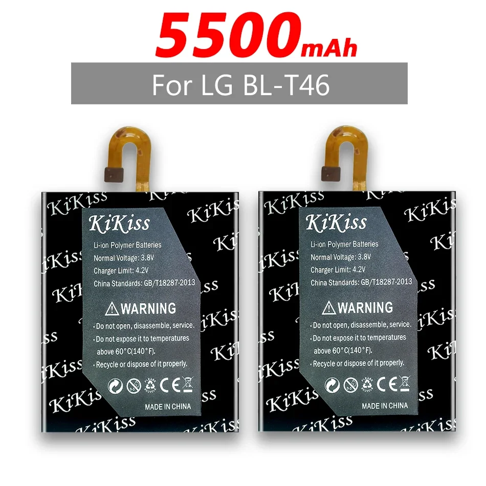 KiKiss Battery BL-T46 BLT46 5500mAh for LG V60 ThinQ V60ThinQ LMV600VM Bateria