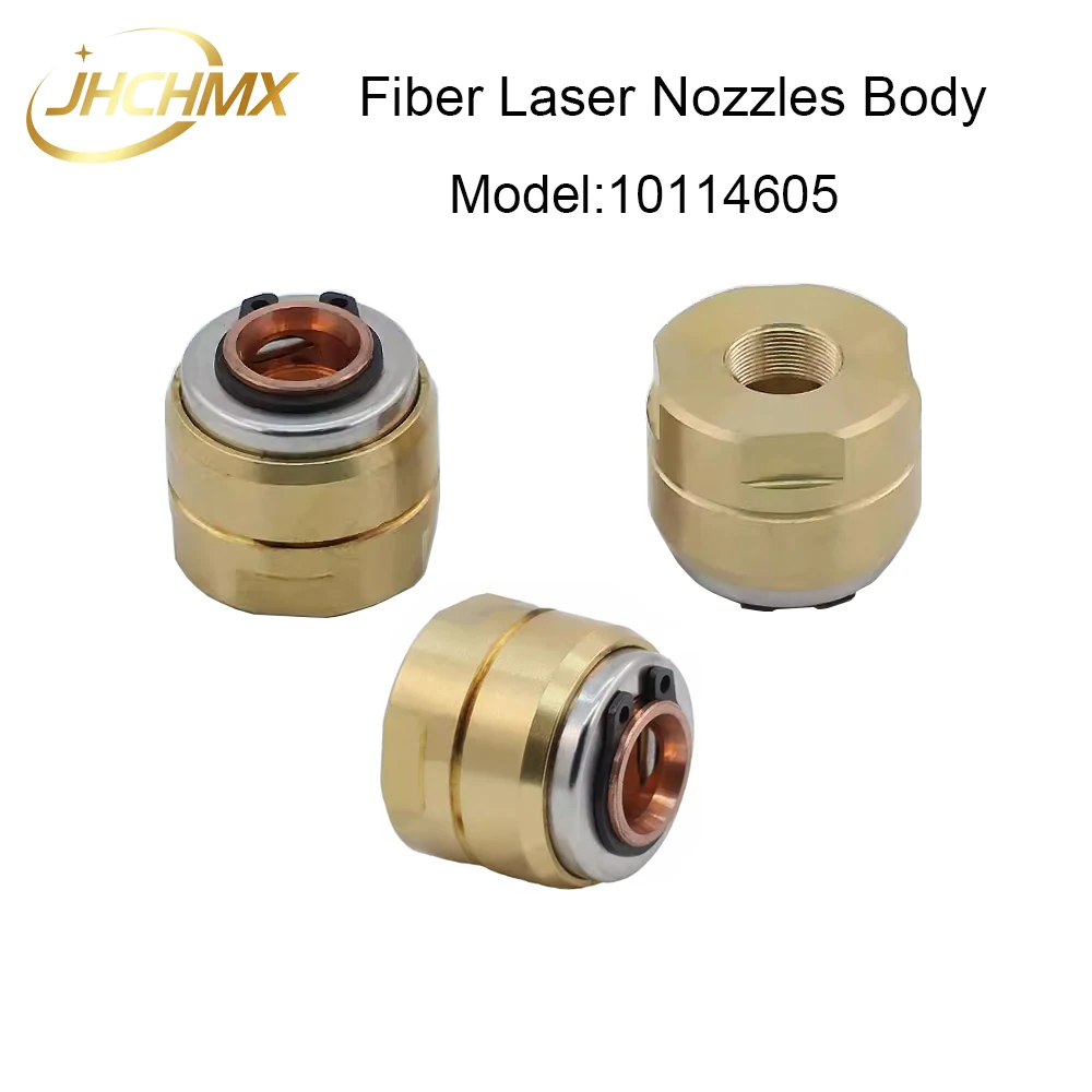

JHCHMX High-quality Fiber Laser Cutting Nozzle Body Converter SSC V2 10114605 for Bystronic Laser Cutting Machines