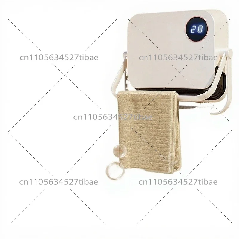 Wall Mounted Electric Heater Fan for Bathroom, Energy Saving Household Bathroom Heater, Fast Heating for Bathing