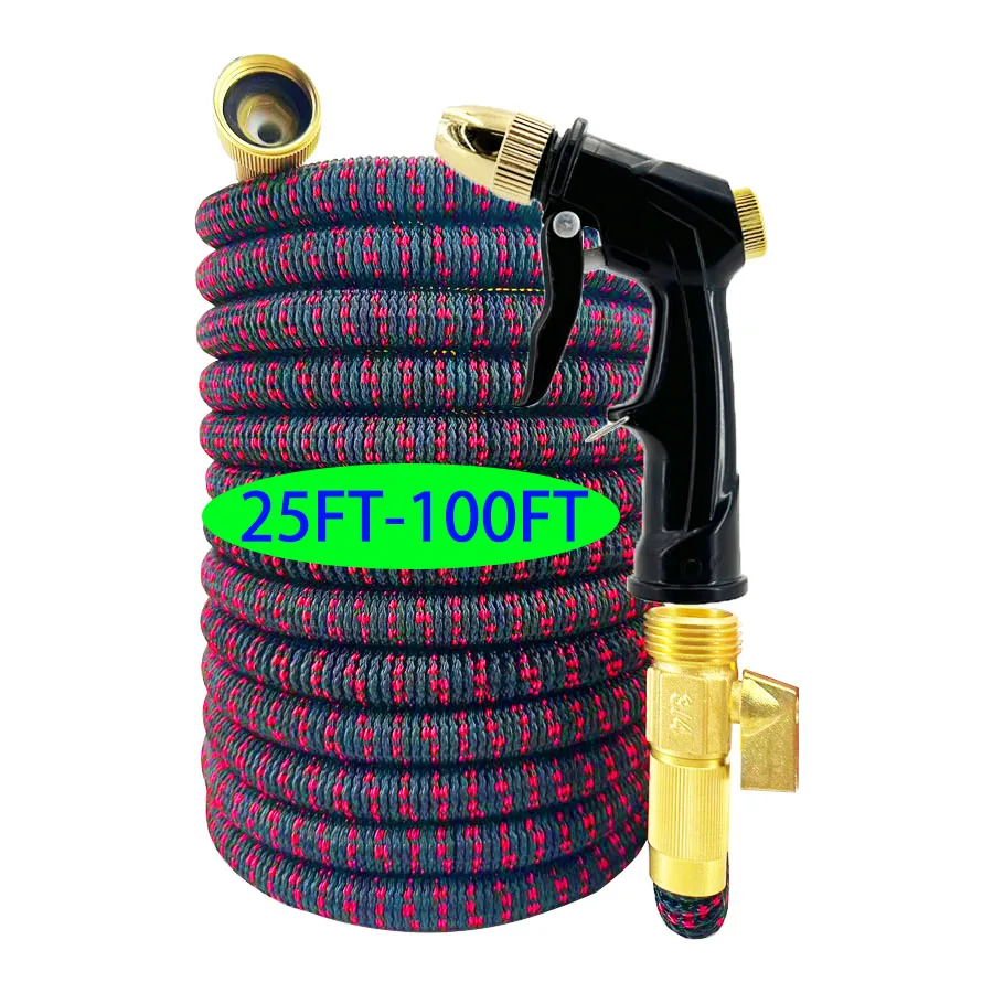 

Best Selling Garden Hose Flexible Hose Garden Watering Pipe Double Latex High Pressure Car Wash Hose Gardens Supplies Irrigation