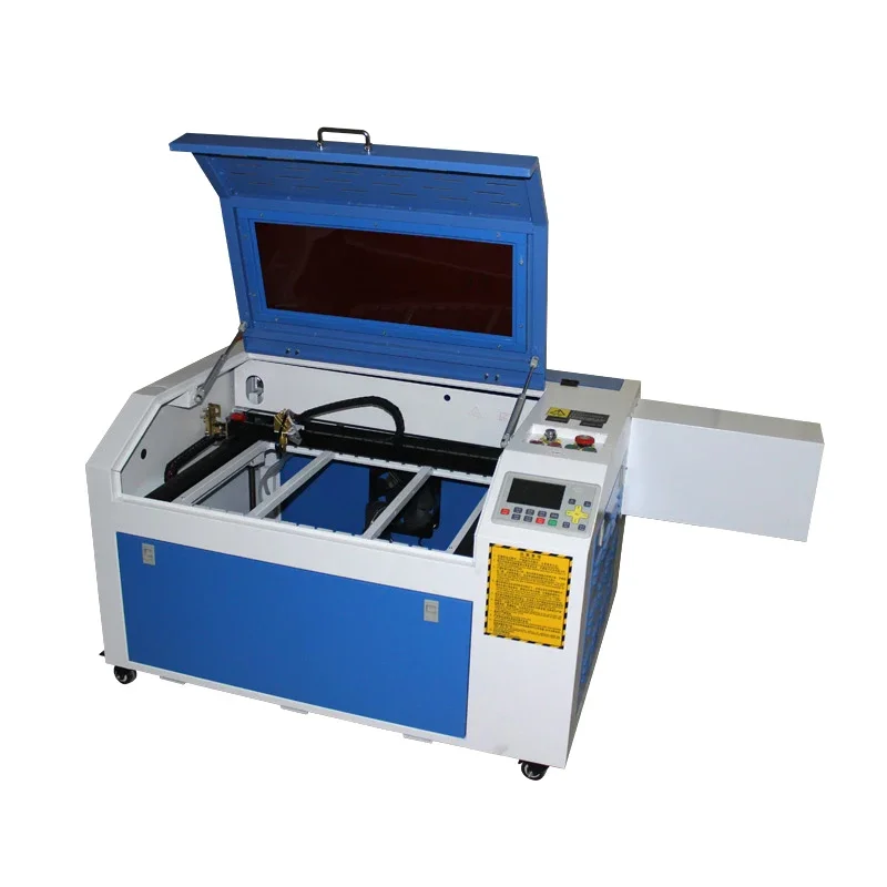 

Настольный лазерный гравировальный станок LY Laser 6040 80 Вт CO2 с автономной системой, сотовый стол, рабочий размер 600*400 мм