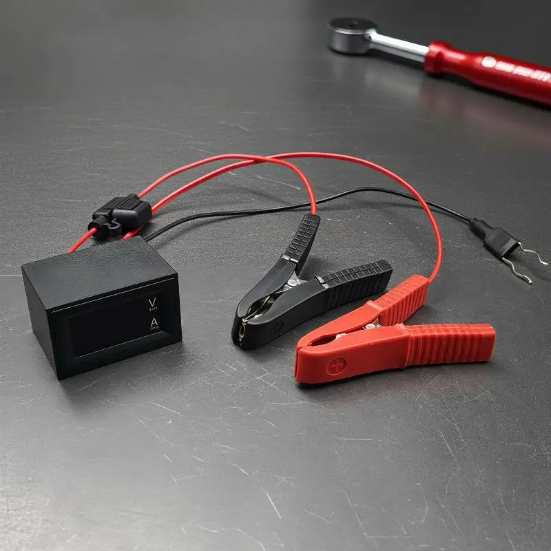 Vehicle Battery Leakage Detector Professional Grade Quick Testing Tool for Commercial Auto Inspection Fleet Maintenance 1PC