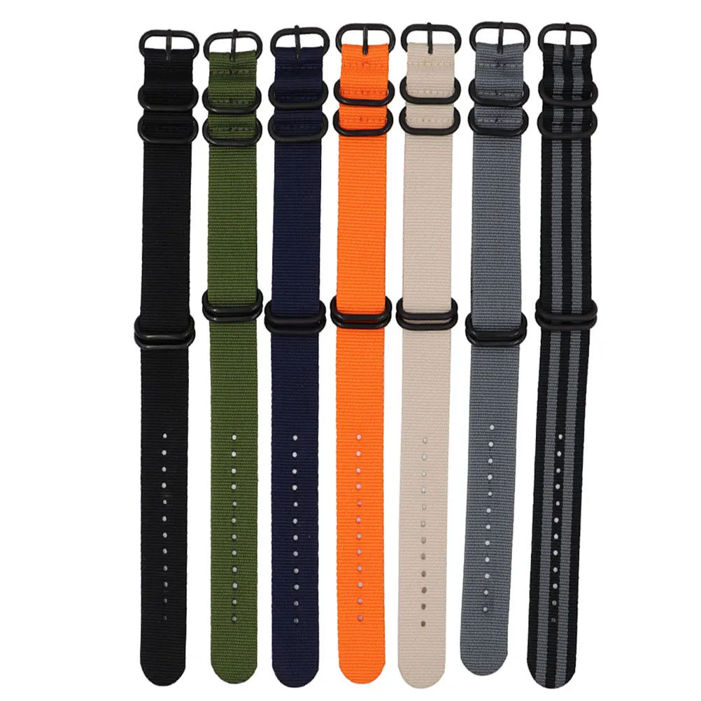 

Nylon Canvas Watch Strap Band Replacement Straps for Smart Watchstrap Intelligent Miss