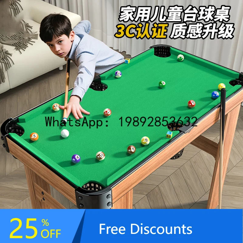 

High-leg Pool Table Indoor Parent-child Interactive Family Billiards Children's Toys