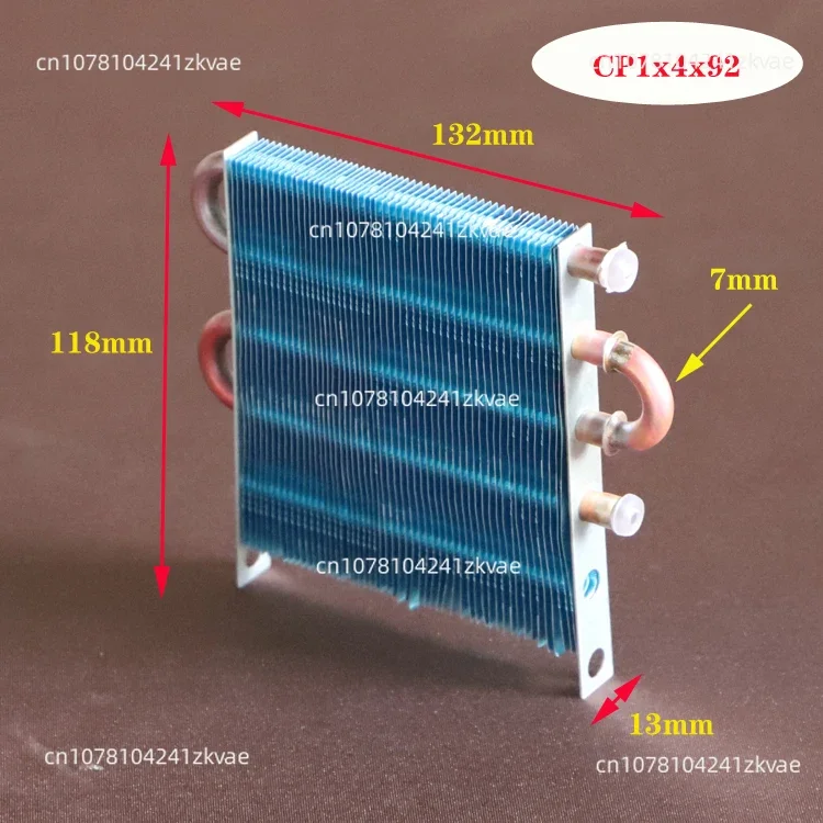 Imagem -05 - Micro Condensador Radiador Tubo de Cobre Evaporador de Aleta Máquina de Solda Máquina de Oxigênio Refrigeração a Água