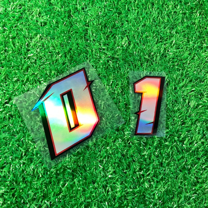 1PC Laser Number 0123456789 Motorcycle Sticker Waterproof Motorbike Fuel Tank Scooter Decoration Refit Car Styling Vinyl Decals image 4