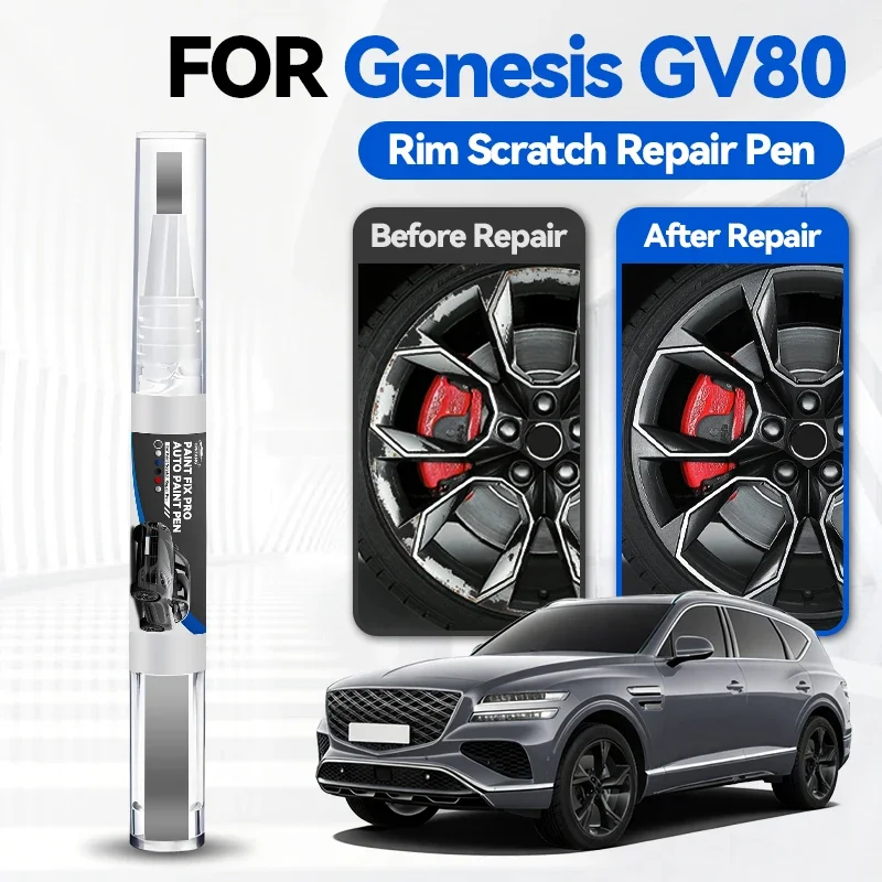 

Ручка-корректор для ремонта автомобильной краски Genesis GV80, средство для удаления царапин, аксессуары для авто, черный, белый