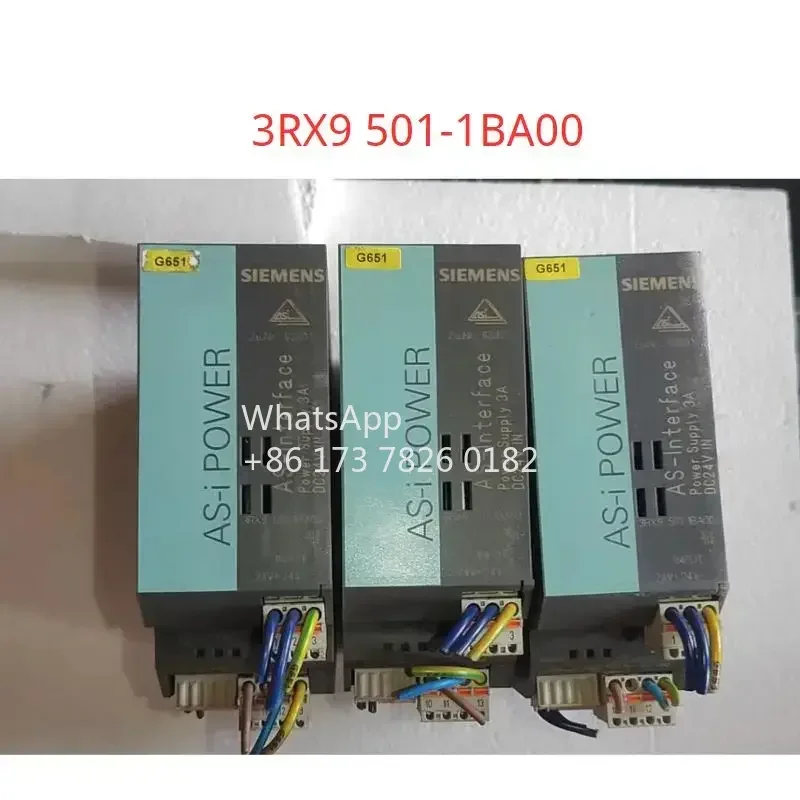 3RX9501-1BA00 USED AS-i Power 3 A 24 V DC AS-Interface power supply unit, IP20 IN  3RX9501 1BA00