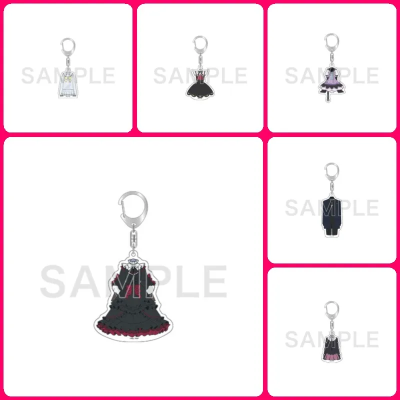 NEEDY GIRL OVERDOSE GAME 6CM Acrylic figure keychain Bag Charms Backpack Pendant Friends Gifts Car Pendant
