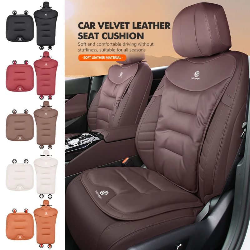 

Cup Holders For Volkswagen VW Car Velour Cushion Breathable Back Seat Cushion Seat Cover Golf 4 5 6 7 Polo Jetta Sagitar Magotan