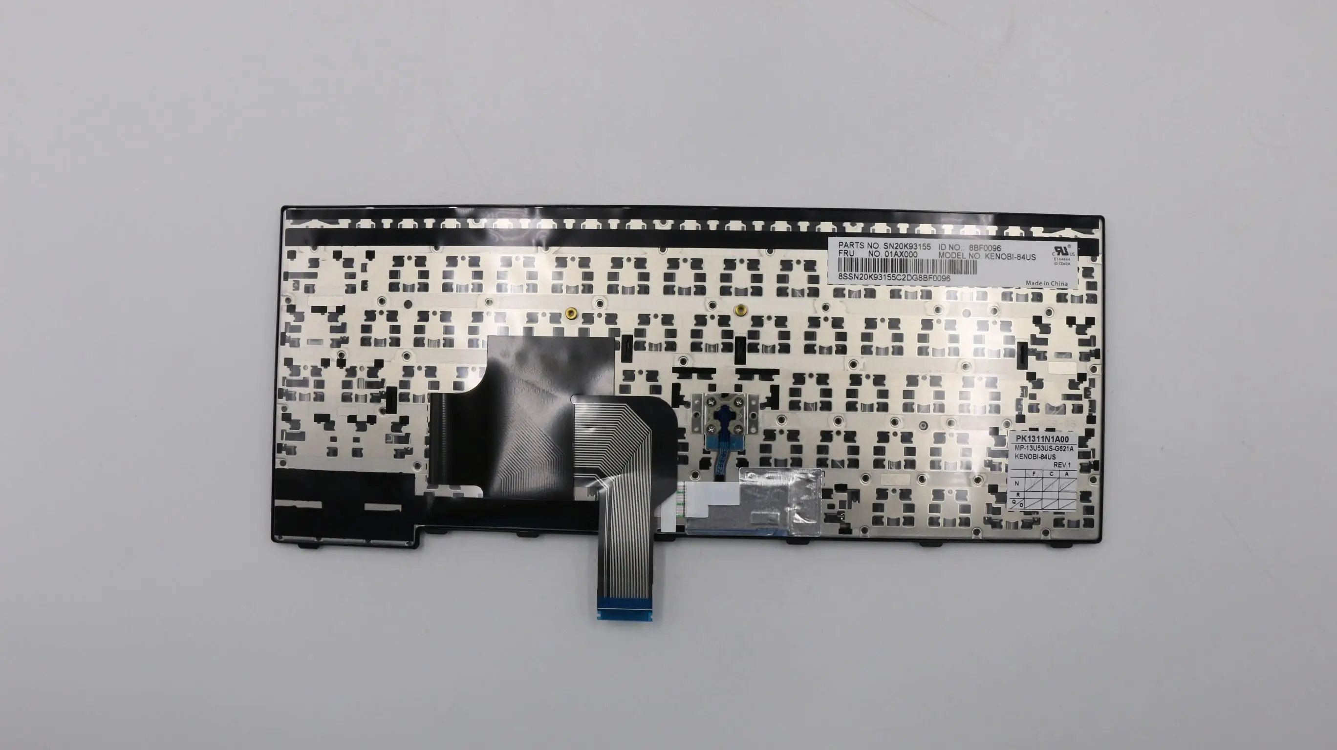 Imagem -02 - Teclado Não Retroiluminado para Lenovo Thinkpad E470 E475 01ax000 01ax040 01ax080