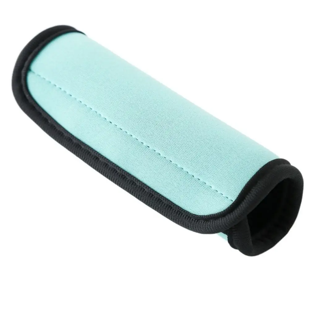 Portable Neoprene Luggage Handle Wrap Soft Handle Sleeve Suitcase Bag Handle Identifier Solid Color Luggage Handle Cover Travel