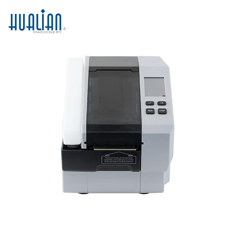 FX-800P Hualian Automatic Electronic Wet Water Activated Kraft Paper Cutter Tape Dispenser With Width Adjustable