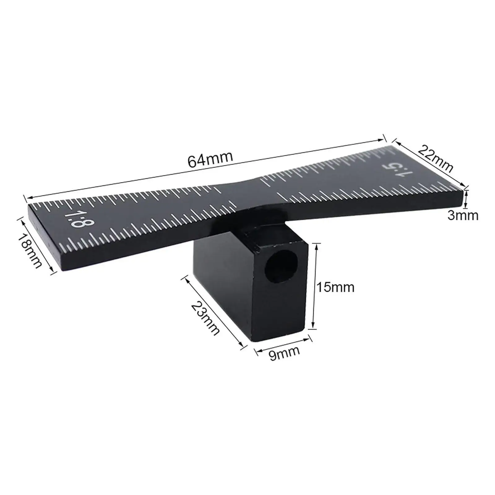 Dovetail Marking Jig Aluminum Woodworking Marker Woodworking Dovetail Marker