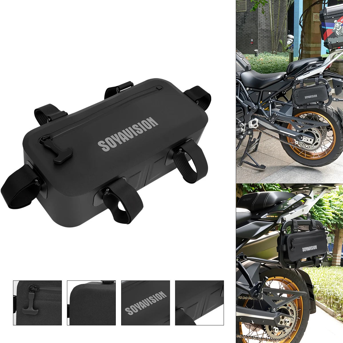 

Motorcycle Side Bag Waterproof Tool Bag Motorcycle Hanging Bag Motorcycle Bumper Repair Tool Placement Bag