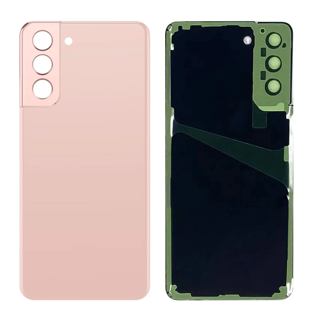 For Samsung Galaxy S21 5G SM-G991B G991B/DS G991U Back Door Replacement Battery Case, Rear Housing Cover +Camera Lens