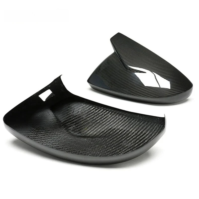 

High Quality Real Dry Carbon Fiber ABT Horn Rearview Mirror Suitable For Audi A6 C8 A8 S8 A7 S7 S6 RS6