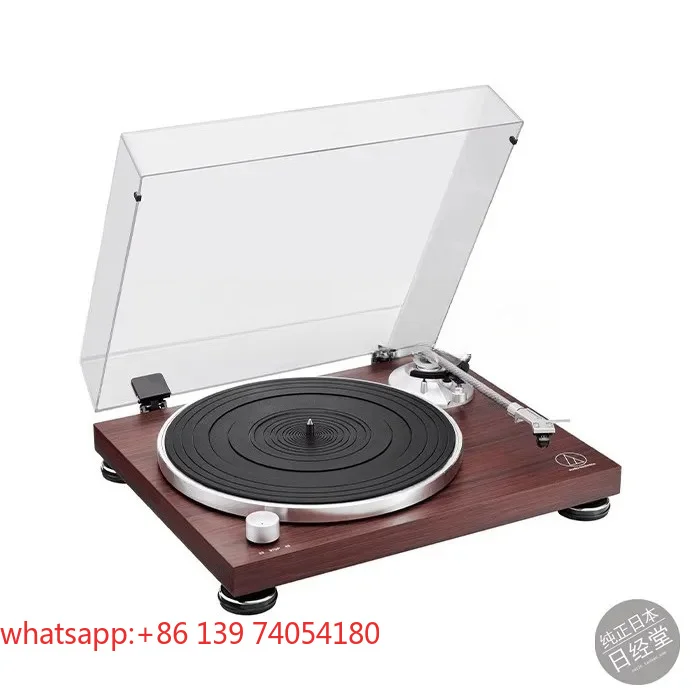 Iron Triangle AT-LPW50BT RW vinyl record player Bluetooth belt drive retro phonograph