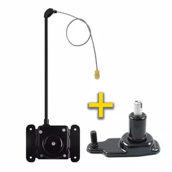 SPARE WHEEL CARRIER WINCH + MOUNTING PLATE FOR FORD TRANSIT MK8 CUSTOM 2.2 FWD RWD 12+ON 1763880