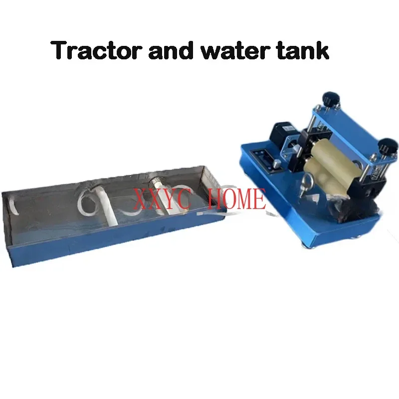 Single Screw Extruder Laboratory Plastic Extruder Machine Polymer Injection Molding Crusher Traction water tank ABS Extrusion