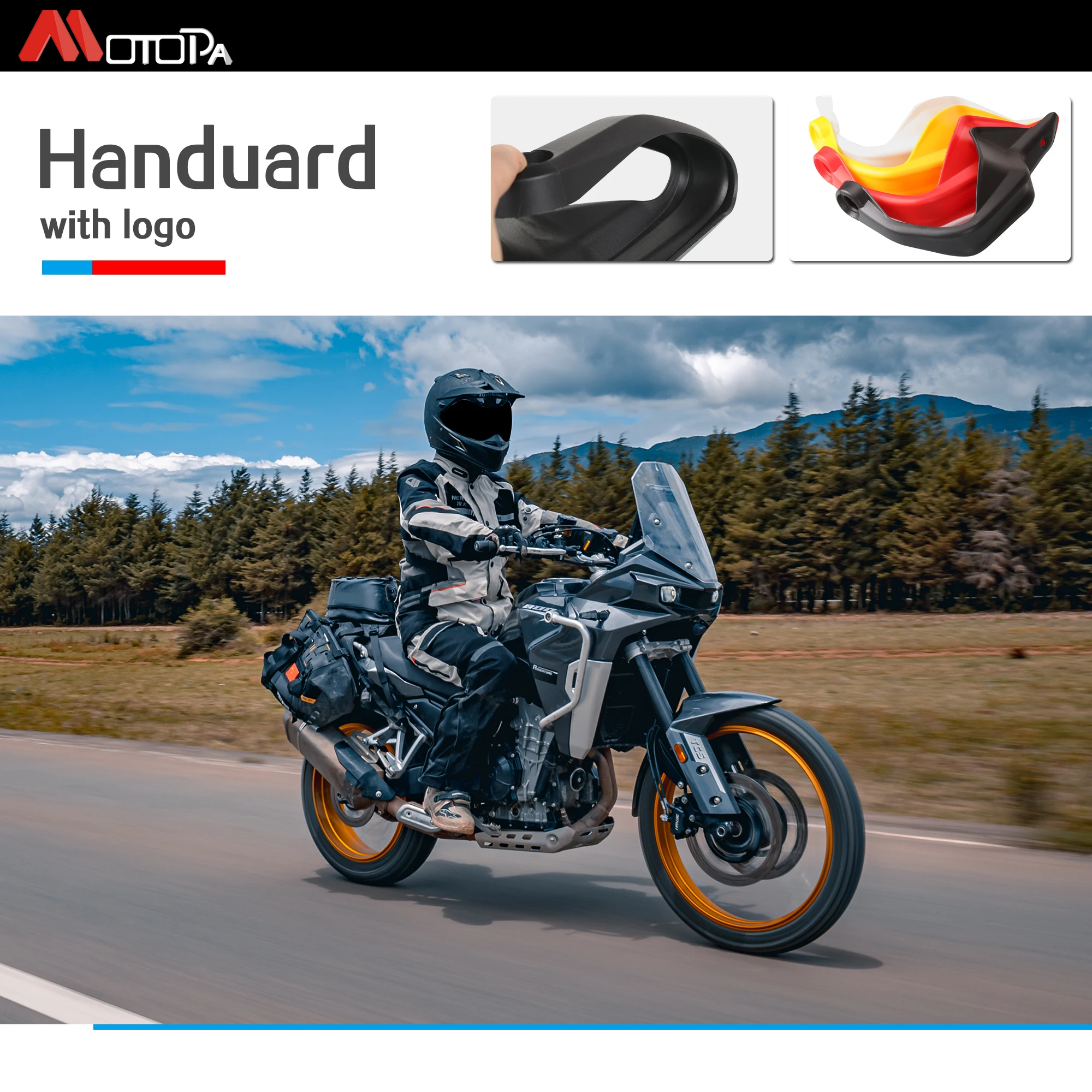 Motorcycle KOVE 800 X Handguard Hand Guards Shield with Mounting Bracket For KOVE 800X 800 X 2023-2025